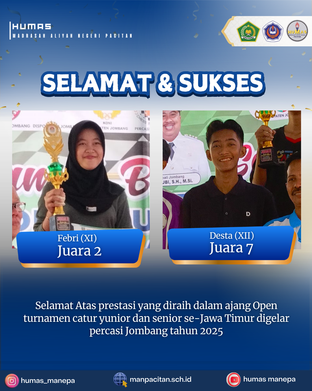 Humas MANEPA || Prestasi MANEPA