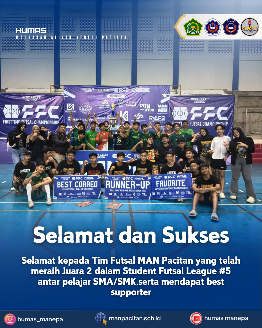 Humas MANEPA || Prestasi MANEPA