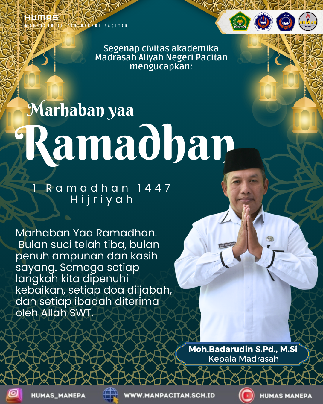Humas MANEPA || Marhaban Yaa Ramadhan