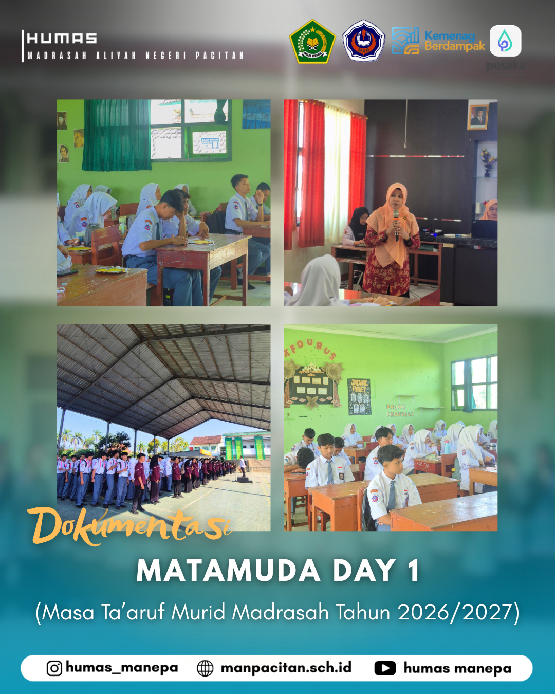 Humas Manepa || Matamuda MAN Pacitan Day 1 Tahun Ajaran 2026/2027