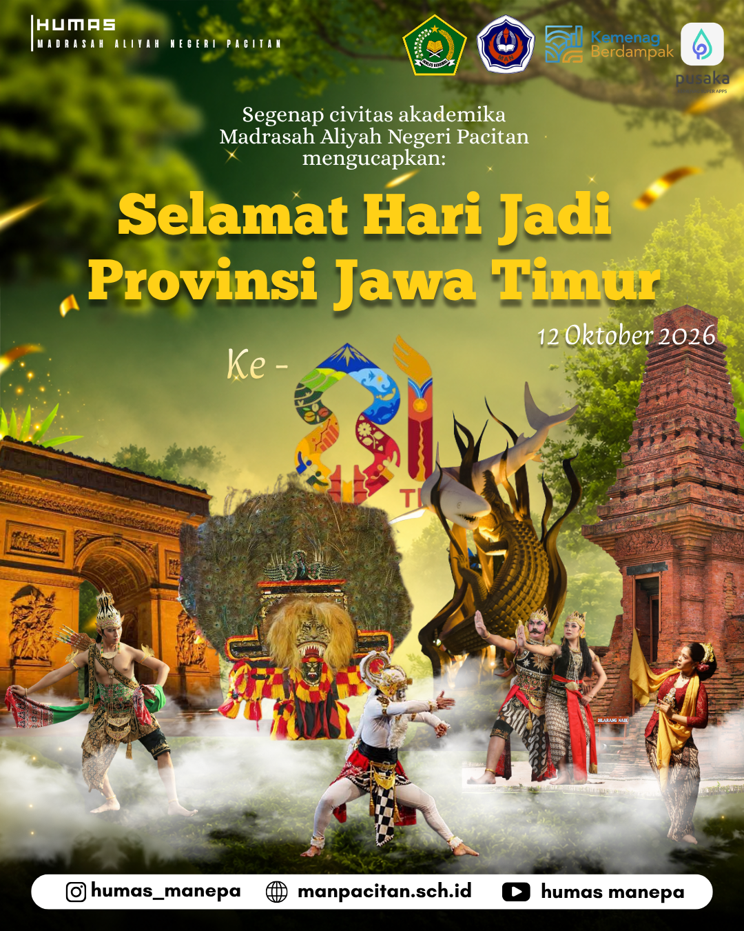 Humas Manepa || Dirgahayu Provinsi Jawa Timur Ke-81